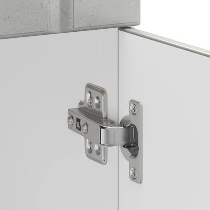 vidaXL Meuble bas de cuisine Lucca Gris béton Bois d'ingénierie