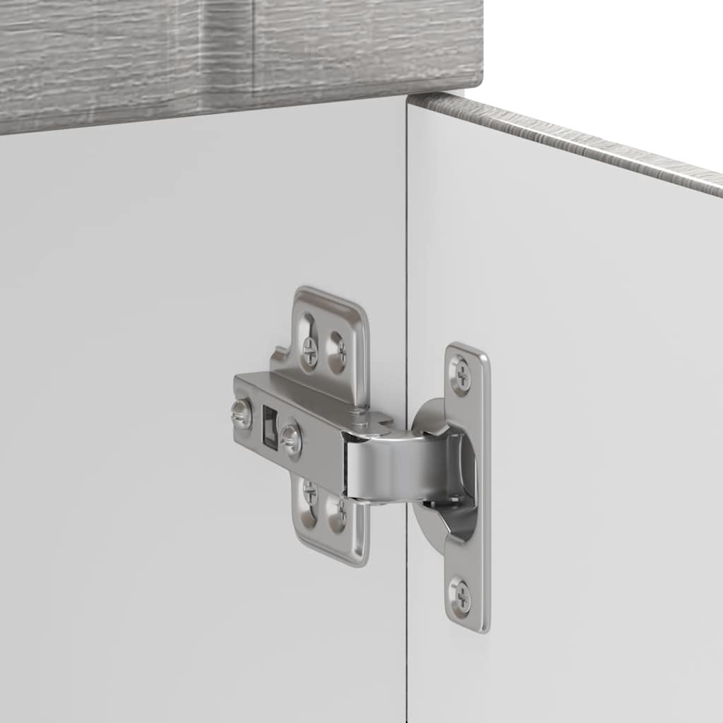 vidaXL Meuble bas de cuisine Lucca Gris sonoma Bois d'ingénierie