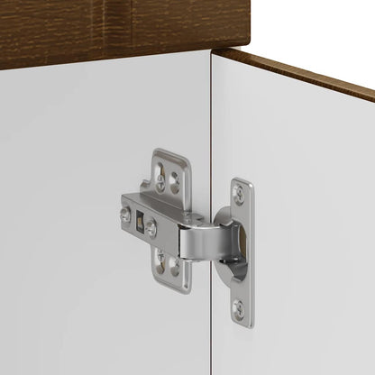 Küchen-Unterschrank Lucca Braun Eichen-Optik Holzwerkstoff