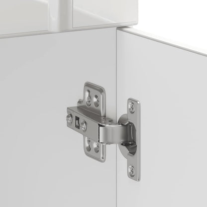 Küchen-Unterschrank Lucca Hochglanz-Weiß Holzwerkstoff