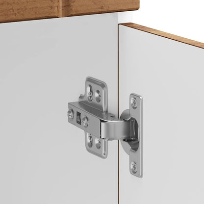 vidaXL Küchen-Unterschrank Lucca Altholz-Optik Holzwerkstoff