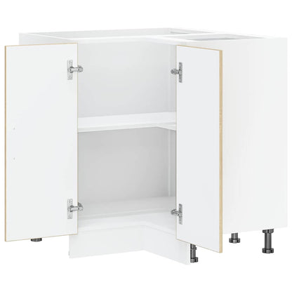 vidaXL Küchen-Eckunterschrank Lucca Sonoma-Eiche Holzwerkstoff