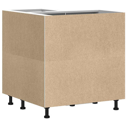 vidaXL Küchen-Eckunterschrank Lucca Sonoma-Eiche Holzwerkstoff