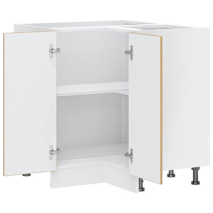 vidaXL Meuble bas d'angle de cuisine Lucca Chêne artisanal Bois d'ingénierie