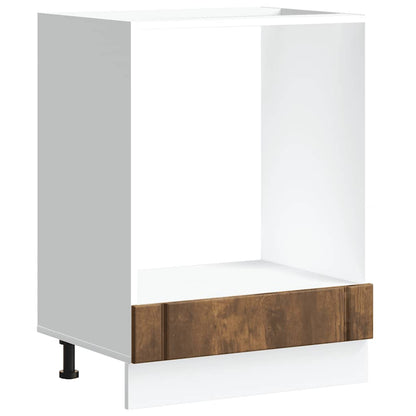 Herdumbauschrank Lucca Räuchereiche Holzwerkstoff