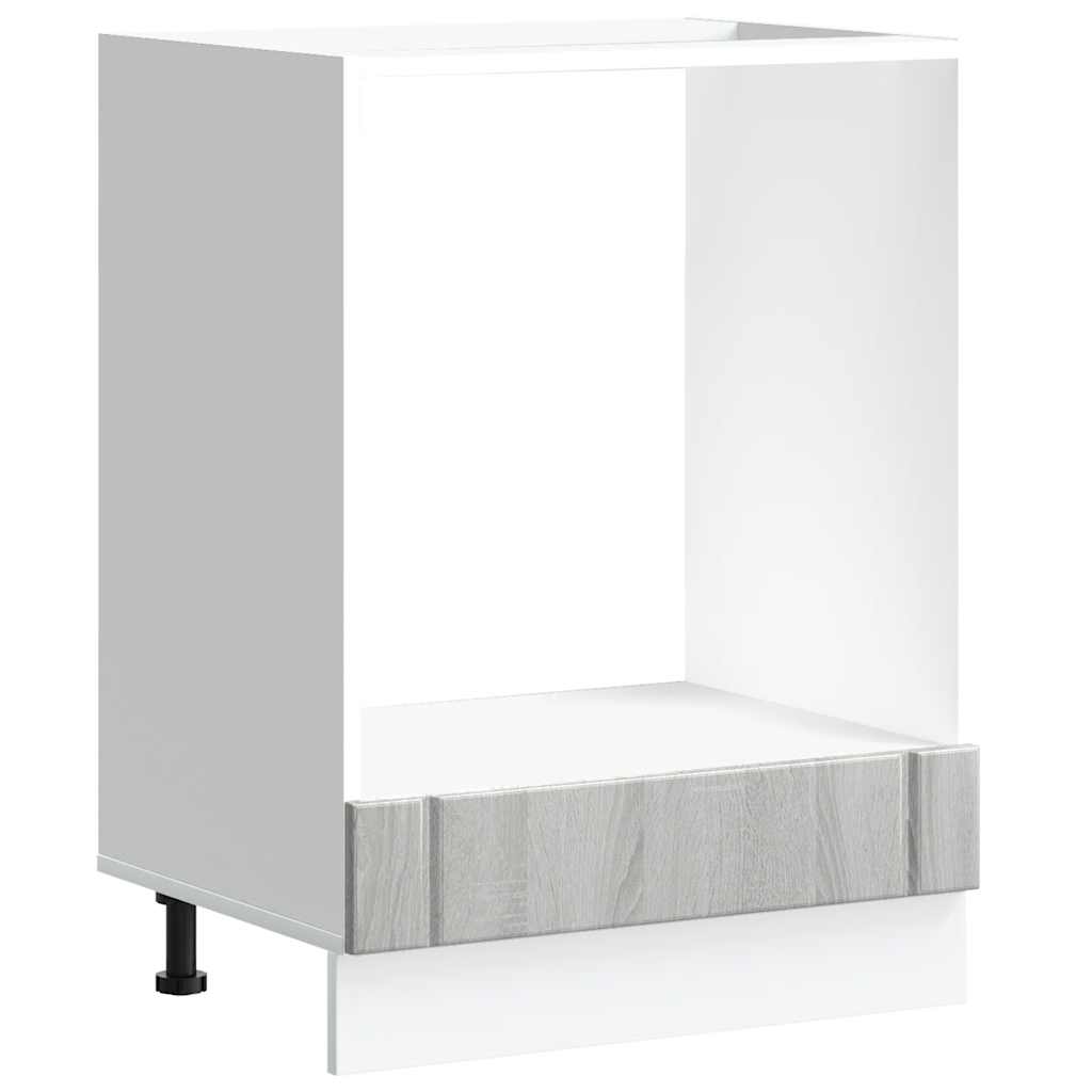 vidaXL Armoire de rangement Lucca Gris Sonoma Bois d'ingénierie