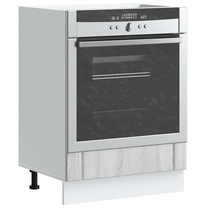 vidaXL Armoire de rangement Lucca Gris Sonoma Bois d'ingénierie