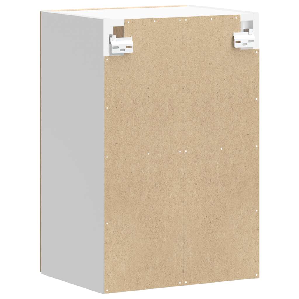 vidaXL Küchen-Hängeschrank mit Glastür Lucca Sonoma-Eiche