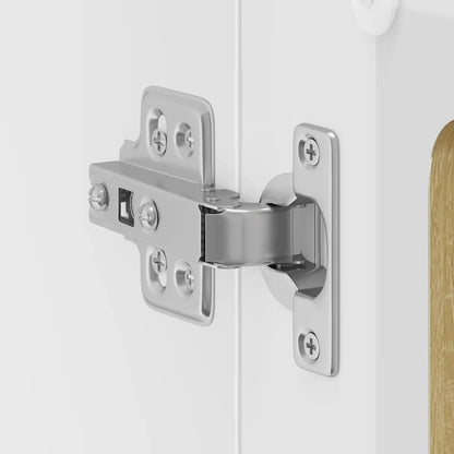 vidaXL Küchen-Hängeschrank mit Glastür Lucca Sonoma-Eiche