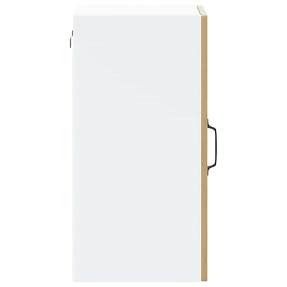 vidaXL Küchen-Hängeschrank mit Glastür Lucca Artisan-Eiche