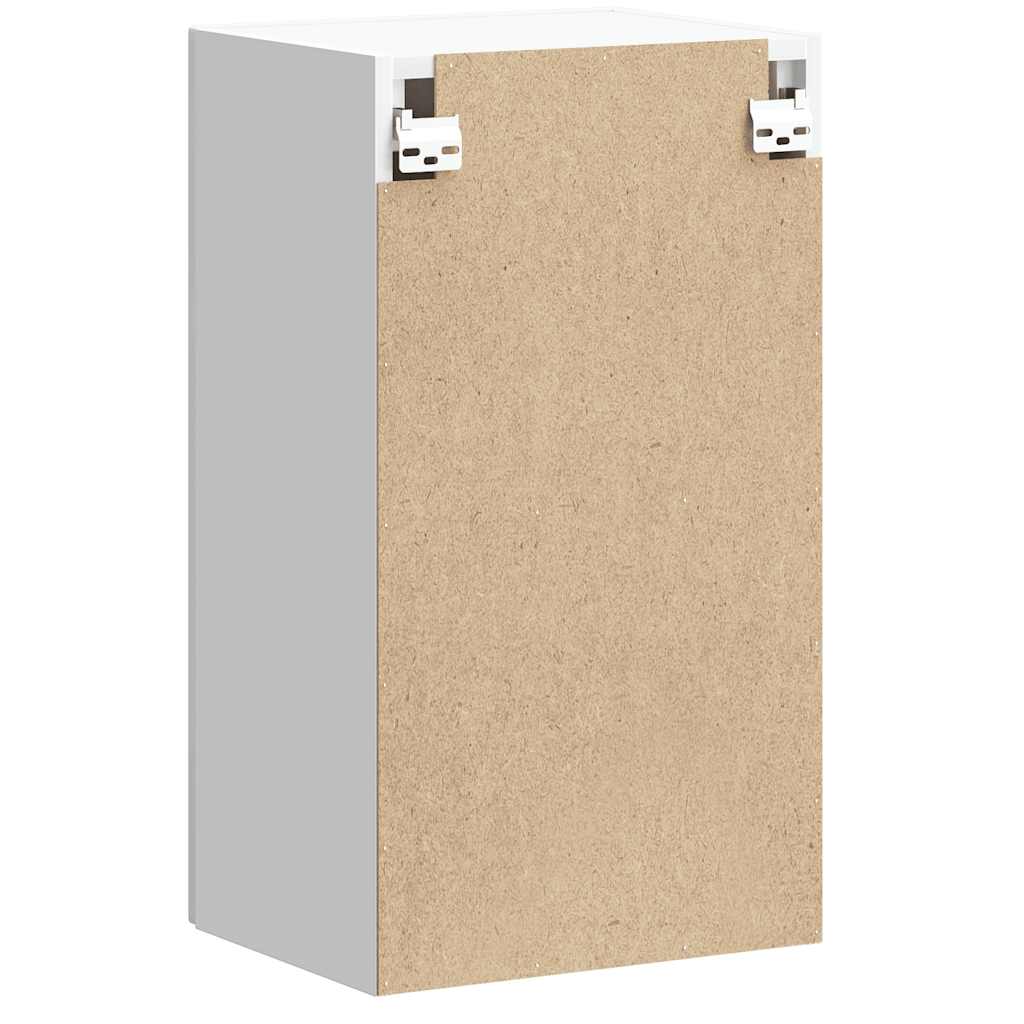 vidaXL Küchen-Hängeschrank Lucca Hochglanz-Weiß Holzwerkstoff