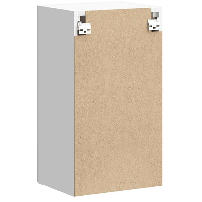 vidaXL Küchen-Hängeschrank Lucca Hochglanz-Weiß Holzwerkstoff