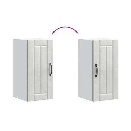 Küchen-Hängeschrank Lucca Betongrau Holzwerkstoff