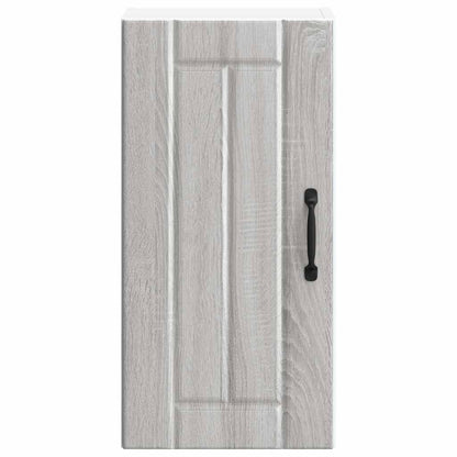 vidaXL Küchen-Hängeschrank Lucca Grau Sonoma Holzwerkstoff