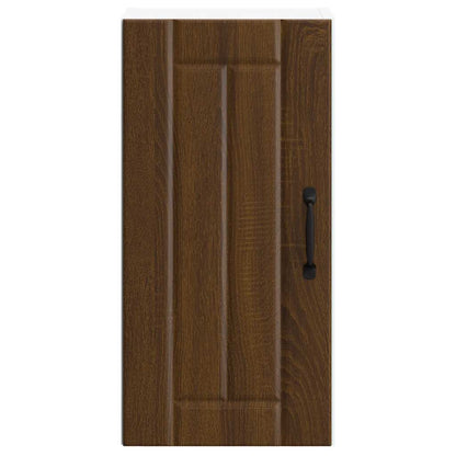 vidaXL Küchen-Hängeschrank Lucca Braun Eichen-Optik Holzwerkstoff