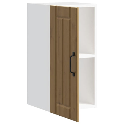 vidaXL Küchen-Hängeschrank Lucca Artisan-Eiche Holzwerkstoff