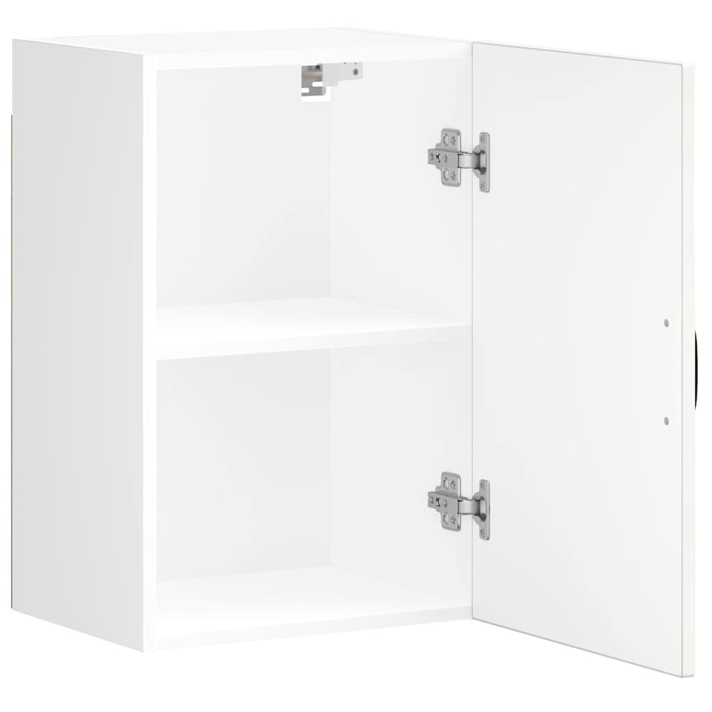 vidaXL Küchen-Hängeschrank Lucca Hochglanz-Weiß Holzwerkstoff