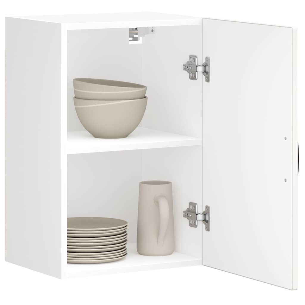 vidaXL Küchen-Hängeschrank Lucca Hochglanz-Weiß Holzwerkstoff
