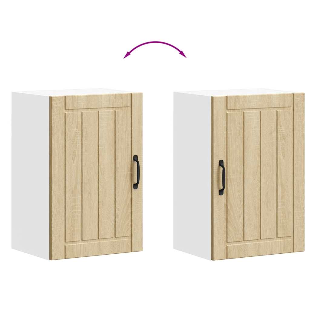 Küchen-Hängeschrank Lucca Sonoma-Eiche Holzwerkstoff