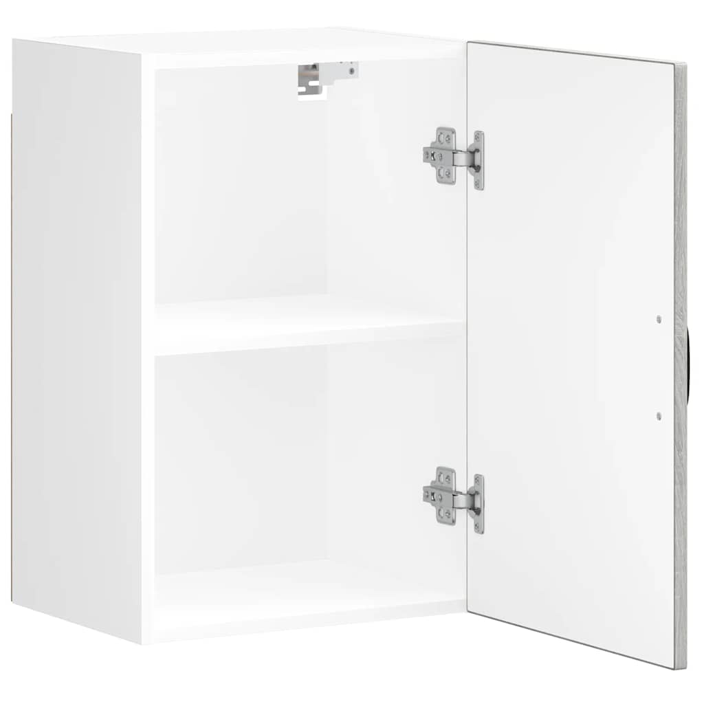 vidaXL Küchen-Hängeschrank Lucca Grau Sonoma Holzwerkstoff