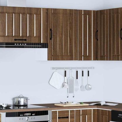 vidaXL Küchen-Hängeschrank Lucca Braun Eichen-Optik Holzwerkstoff