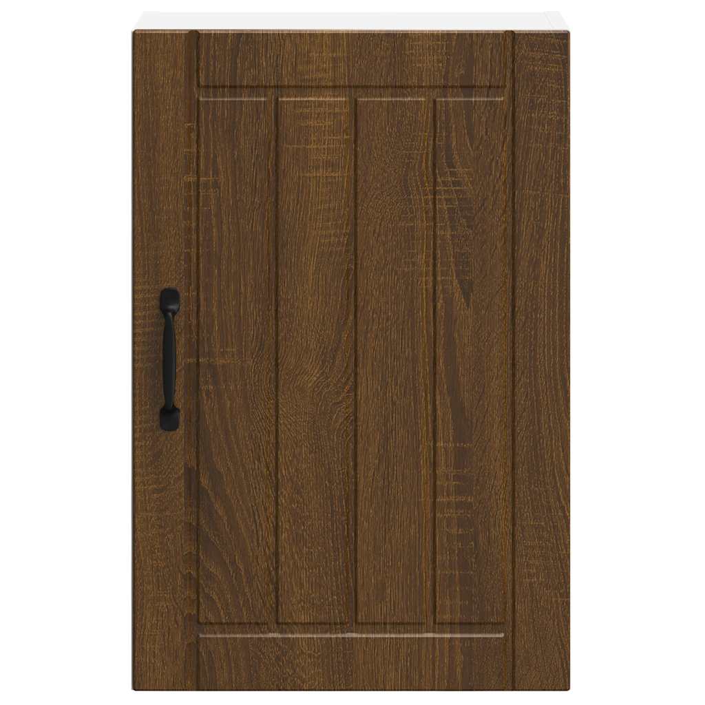 vidaXL Küchen-Hängeschrank Lucca Braun Eichen-Optik Holzwerkstoff