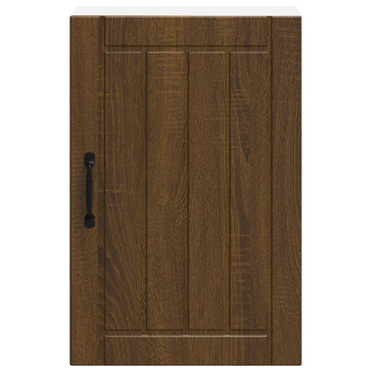 vidaXL Küchen-Hängeschrank Lucca Braun Eichen-Optik Holzwerkstoff