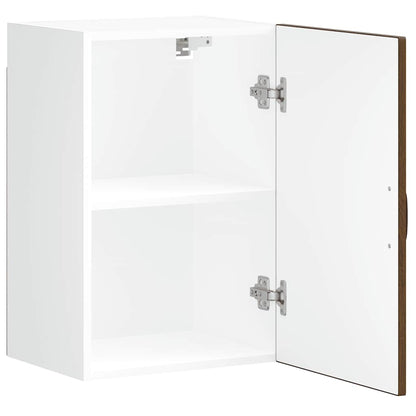vidaXL Küchen-Hängeschrank Lucca Braun Eichen-Optik Holzwerkstoff