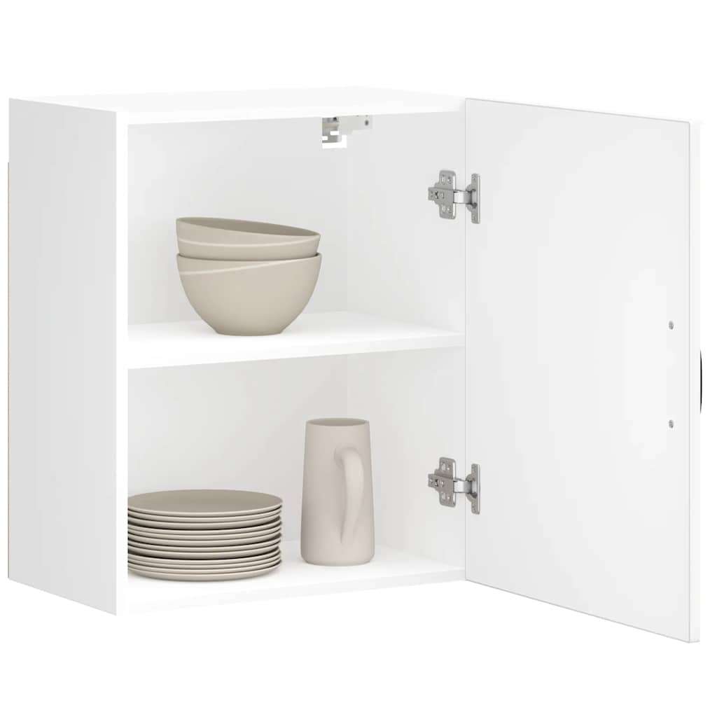 vidaXL Küchen-Hängeschrank Lucca Weiß Holzwerkstoff