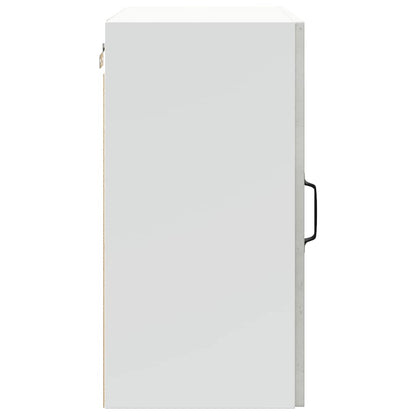 vidaXL Meuble haut de cuisine Lucca gris béton, bois d'ingénierie
