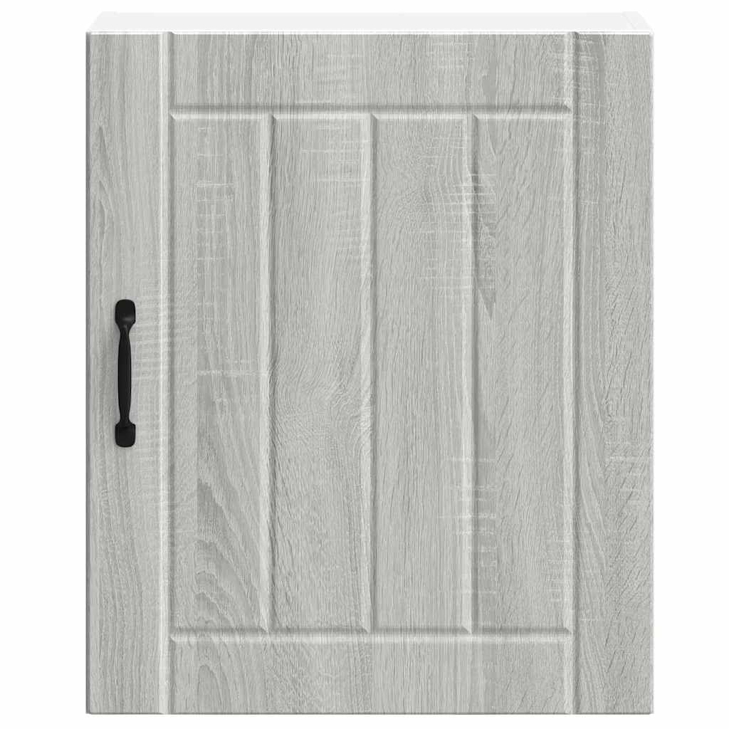 vidaXL Küchen-Hängeschrank Lucca Grau Sonoma Holzwerkstoff