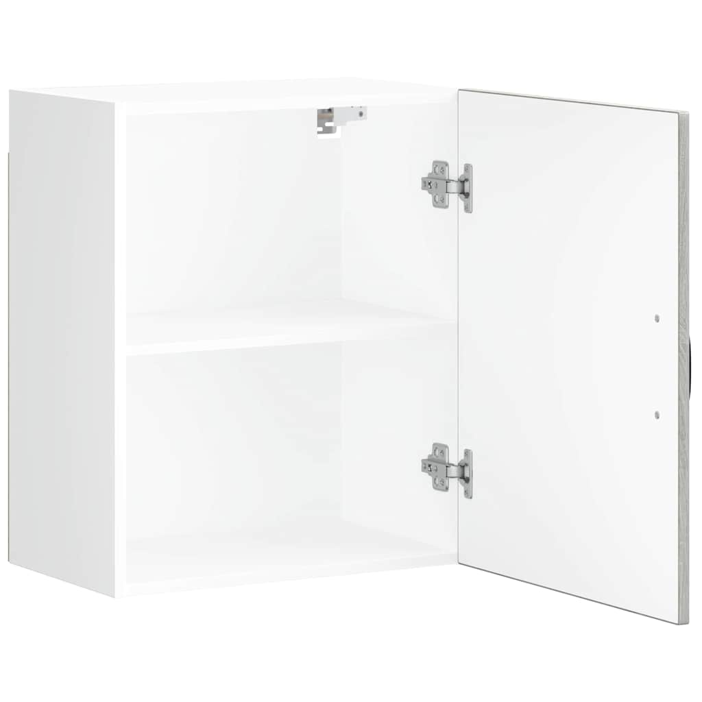 vidaXL Küchen-Hängeschrank Lucca Grau Sonoma Holzwerkstoff