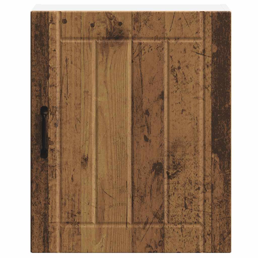vidaXL Meuble haut de cuisine Lucca aspect bois récupéré bois d'ingénierie