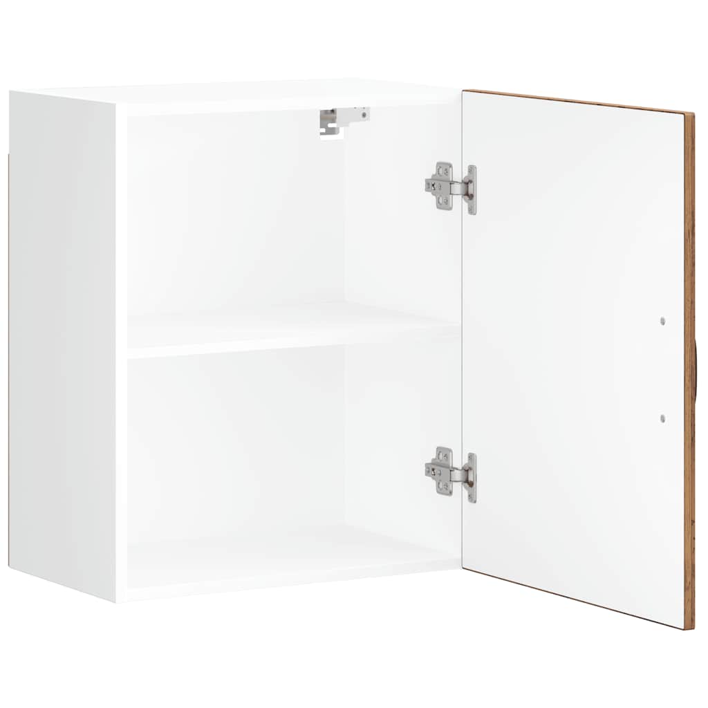 vidaXL Meuble haut de cuisine Lucca aspect bois récupéré bois d'ingénierie