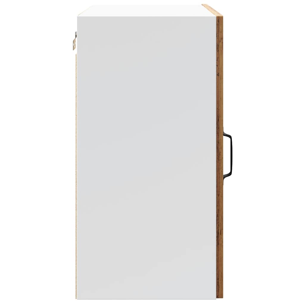 vidaXL Meuble haut de cuisine Lucca aspect bois récupéré bois d'ingénierie