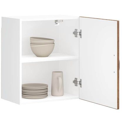 vidaXL Meuble haut de cuisine Lucca aspect bois récupéré bois d'ingénierie