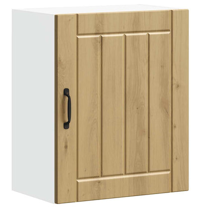 vidaXL Küchen-Hängeschrank Lucca Artisan-Eiche Holzwerkstoff
