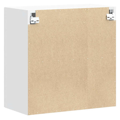 vidaXL Küchen-Hängeschrank Lucca Weiß Holzwerkstoff