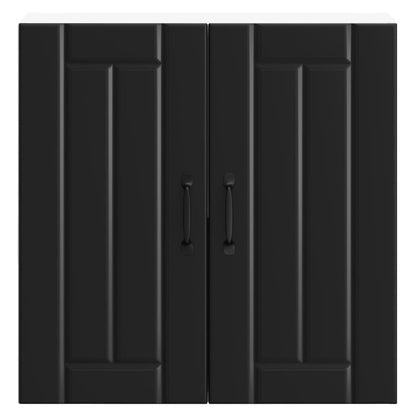 Küchen-Hängeschrank Lucca Schwarz Holzwerkstoff