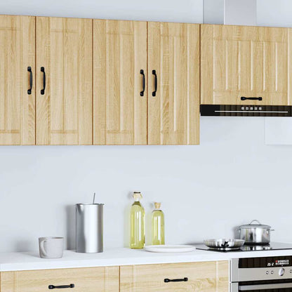 vidaXL Küchen-Hängeschrank Lucca Sonoma-Eiche Holzwerkstoff