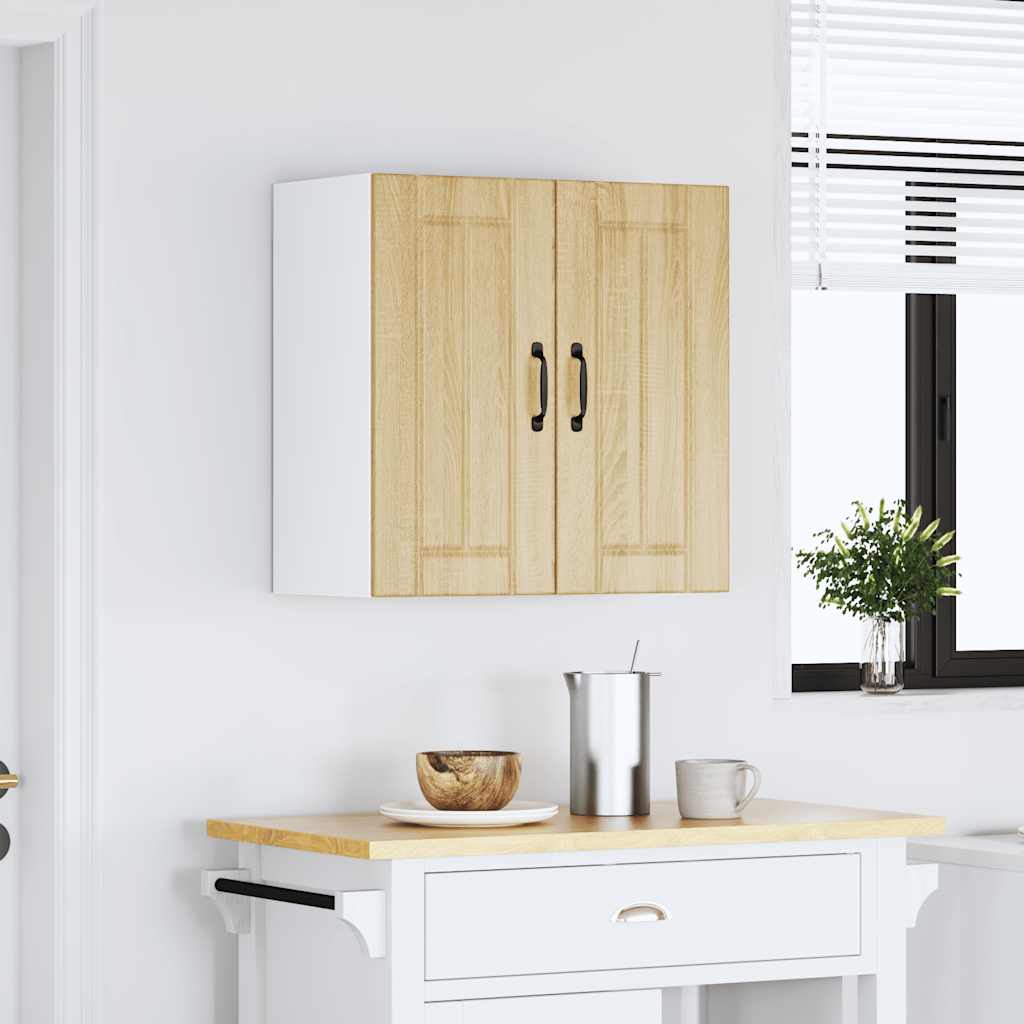 vidaXL Küchen-Hängeschrank Lucca Sonoma-Eiche Holzwerkstoff
