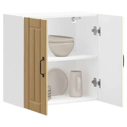 vidaXL Küchen-Hängeschrank Lucca Sonoma-Eiche Holzwerkstoff