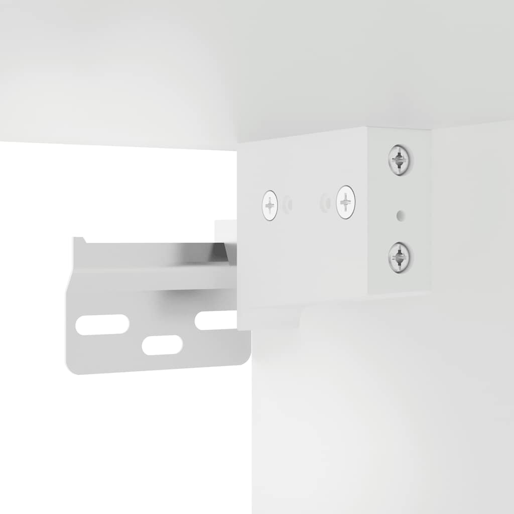 vidaXL Meuble haut de cuisine Lucca en aggloméré gris béton