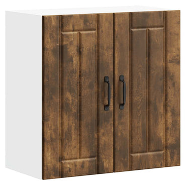 vidaXL Küchen-Hängeschrank Lucca Räuchereiche Holzwerkstoff