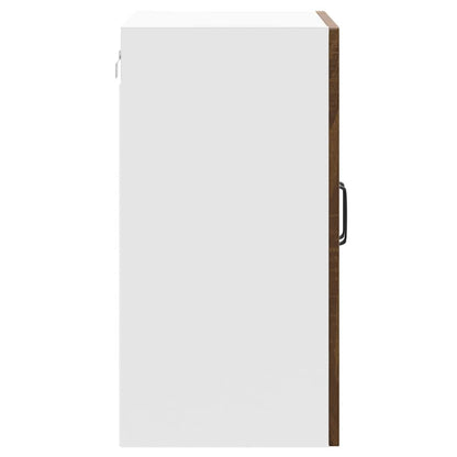 vidaXL Meuble haut de cuisine Lucca aspect chêne marron bois d'ingénierie