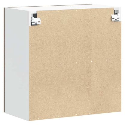 vidaXL Meuble haut de cuisine Lucca aspect chêne marron bois d'ingénierie