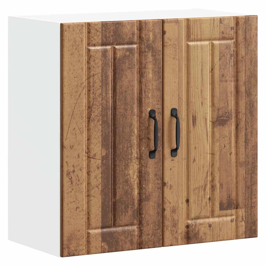vidaXL Küchen-Hängeschrank Lucca Altholz-Optik Holzwerkstoff