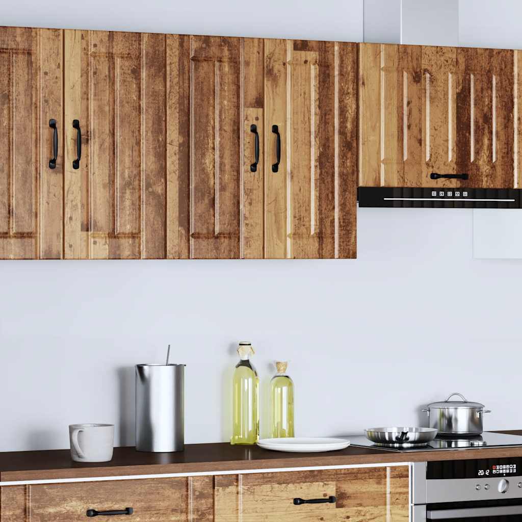 vidaXL Küchen-Hängeschrank Lucca Altholz-Optik Holzwerkstoff