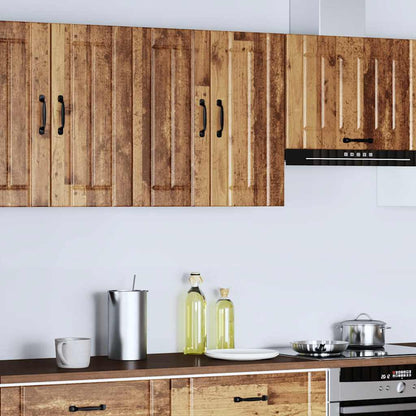 vidaXL Küchen-Hängeschrank Lucca Altholz-Optik Holzwerkstoff