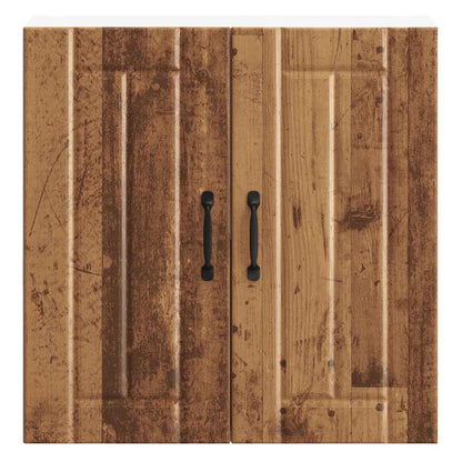 vidaXL Küchen-Hängeschrank Lucca Altholz-Optik Holzwerkstoff